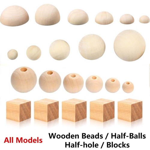 Natural round wooden - natural,