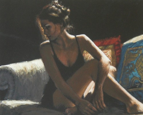 Fabian perez framed - fabian,
