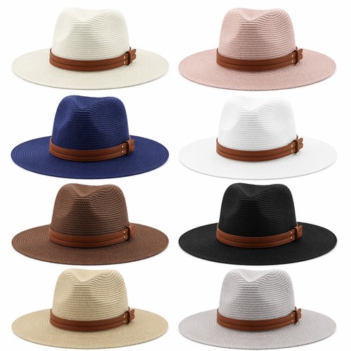 Foldable panama straw fedora - panama,