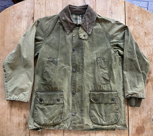 Vintage distressed barbour - distressed,