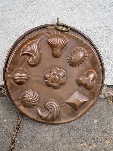 Vintage copper mould - copper, with