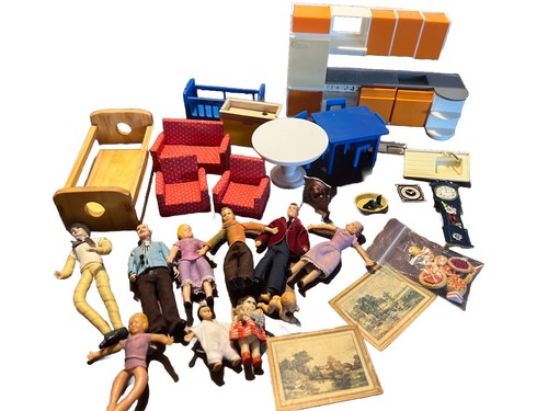 Vintage lundby dollhouse - vintage,