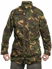 vintage Dutch Army parka shell Jacket military camouflage camo DPM 90s woodland