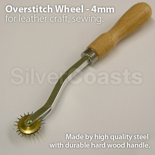 Overstitch wheel leather - leather, and