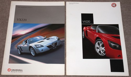 Vauxhall vx220 sales brochures - vauxhall,