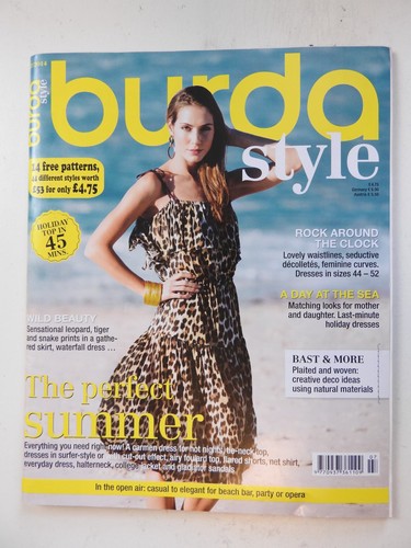 Burda style magazine - burda, july