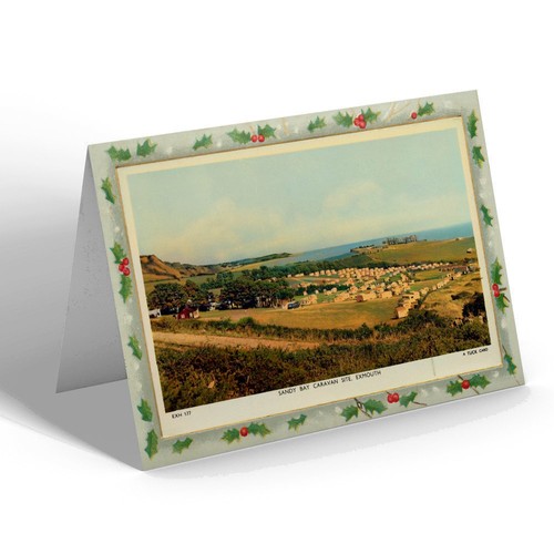 Christmas card vintage - christmas, devon