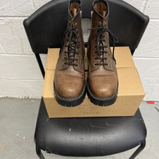 Solovair Men’s Zip Outdoor Ankle Combat Boots Size 8.5