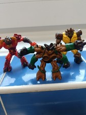 Gormiti Figures X3 . 6cm. 2007