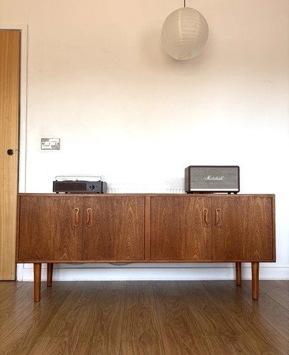 Plan teak sideboard vinyl - teak, /