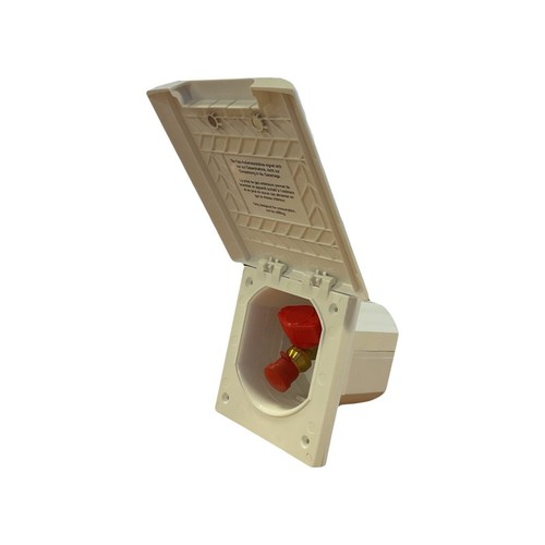 Gas outlet socket - c/w, valve