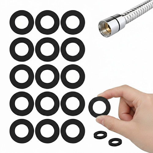 Rubber shower hose washers - hose,