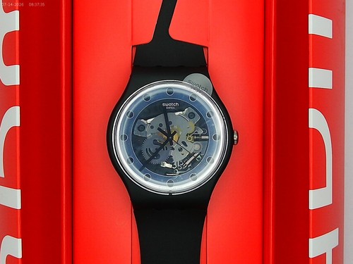 Swatch silver glam skeleton - swatch,