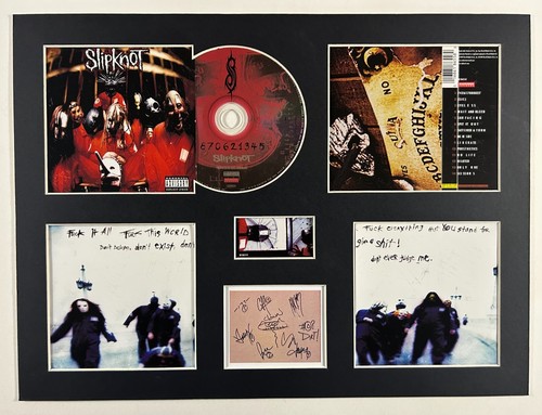 Slipknot signed autographed - slipknot,