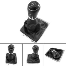 Gear Shift Knob Gaiter Boot Frame Cover 5 Speed For VW Passat B6 2005 - 2010