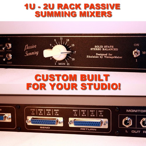 Summing mixer order - summing,