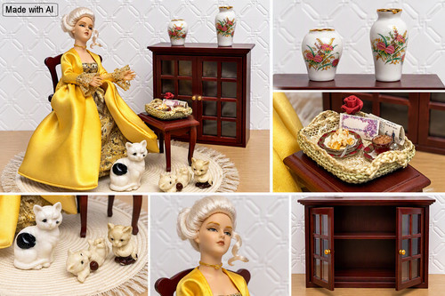 Dolls house miniature - house,