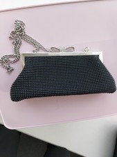 Small Beaded Black Evening Bag