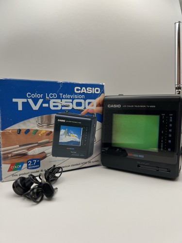 Casio 6500 portable color - casio,