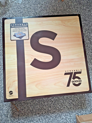 Scrabble 75th anniversary - scrabble,