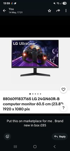 Ultragear gaming monitor - lg,