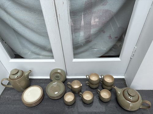 Denby green complete piece - x6,