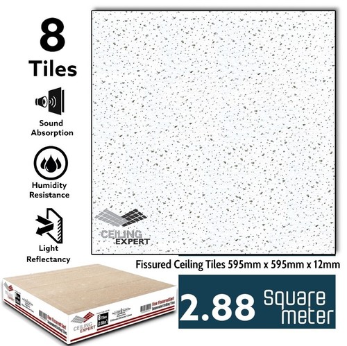 Suspended ceiling fissured - ceiling, nd