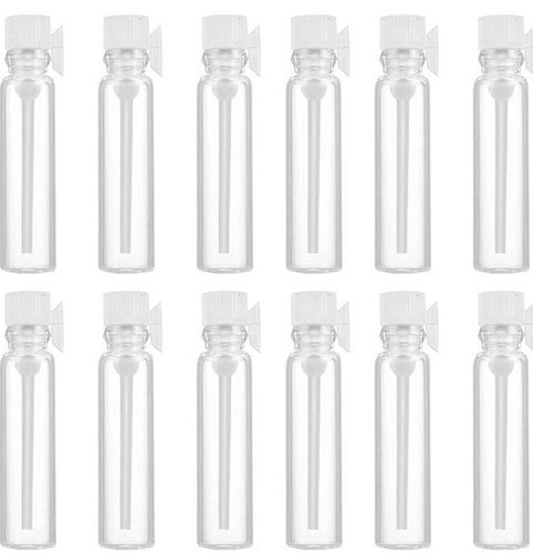 Small glass bottles miniature - glass,