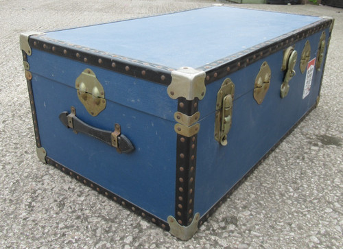 Vintage large metal clad - metal,
