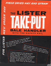 1962 Lister "TAKE-PUT" Bale
