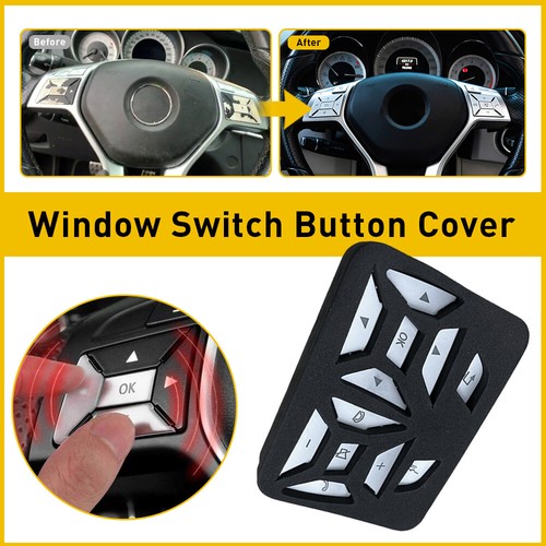 Steering wheel button trim - wheel,