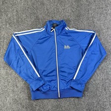 adidas UCLA Tracksuit Jacket Size Large Women’s Blue Zip Up Embroidered 