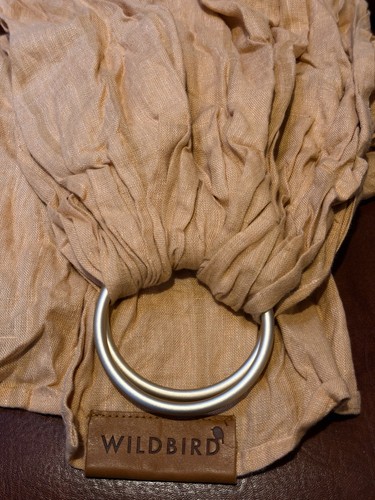 Wildbird linen ring - sling, baby