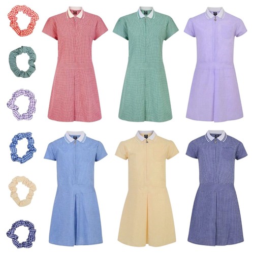 Girls school uniform gingham - girls,