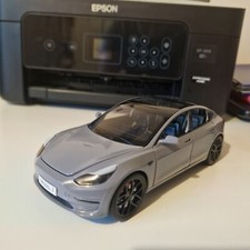 1:25 Tesla Model 3 Grey Alloy