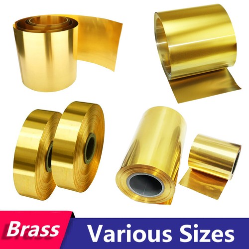 Thin brass sheet roll - roll, metal