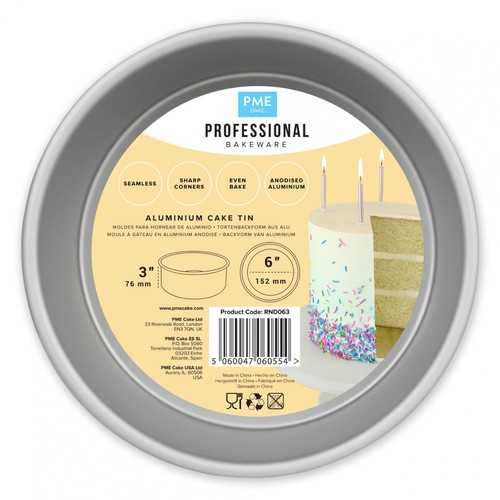 Pme round cake - round, tin