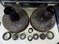 Pair of Rear Hubs, Brake Drums