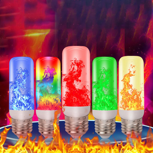 E27 led flame effect - led,