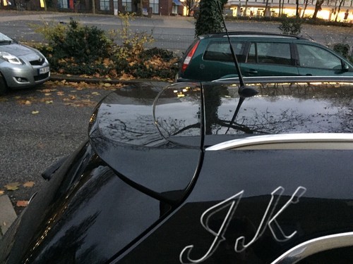Roof spoiler wing for vauxhall - spoiler,