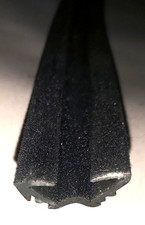 2x window guide, BMW E9, 2500cs,-3.0 CS, CSI, NOS, from old stock original BMW