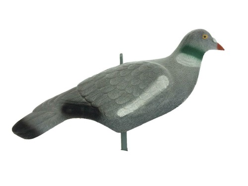 Flocked pigeon decoy - pigeon, premium