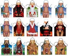 FUNNY SEXY NEW BARBECUE APRONS