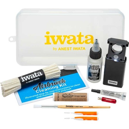 Iwata airbrush cleaning - airbrush,