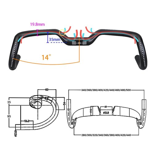 Full carbon fiber - carbon, road