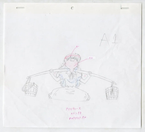 Christine original drawing - original,