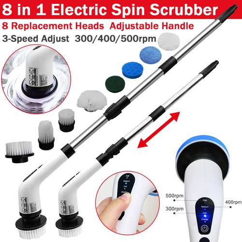 Rechargeable spin scrubber - spin,