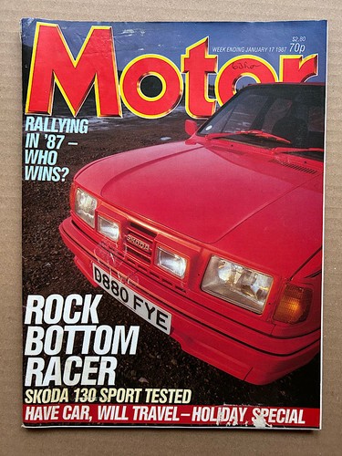 Skoda 130 sport motor magazine - 130,