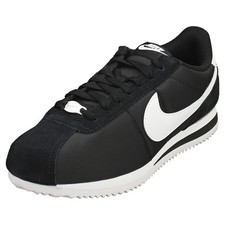 Nike Cortez Womens Casual Trainers in Black White