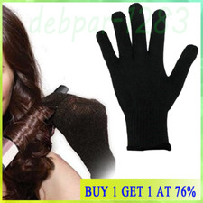 1 Pair Heat Resistant Protective Gloves For Hair Straightener Curling Tongs Wand